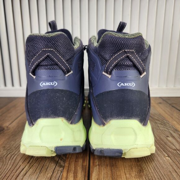 AKU Selvatica Mid GTX Mens Size 9 Blue Waterproof Gore-Tex Vibram Hiking Boots - Picture 4 of 9